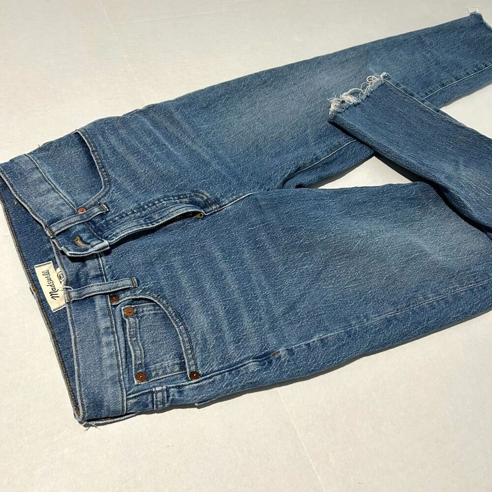 Madewell The Perfect Vintage Jean w Raw Hem, 24, Elevated Essentials Clean Girl